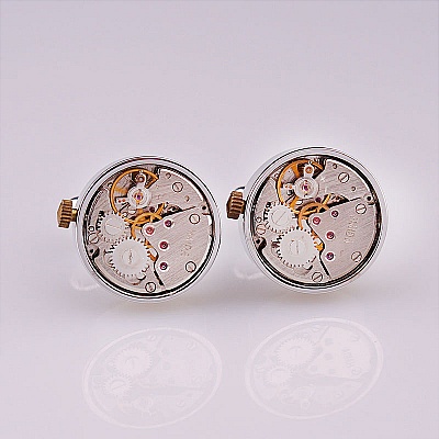 steampunk vintage cufflink
