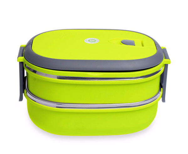 stainless steel food container 2 layer2