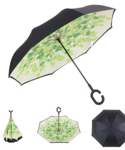 Inverted Umbrella green