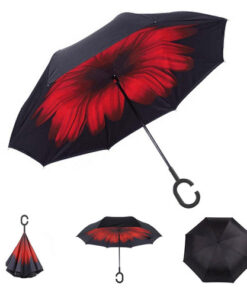 Inverted Umbrella red