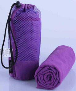 Microfiber Gym Towel Purple
