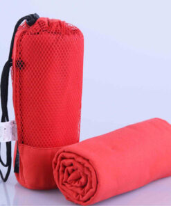 Microfiber Gym Towel Red