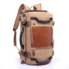 brown backpack