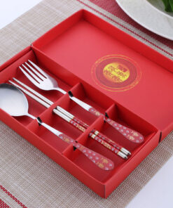 tableware red